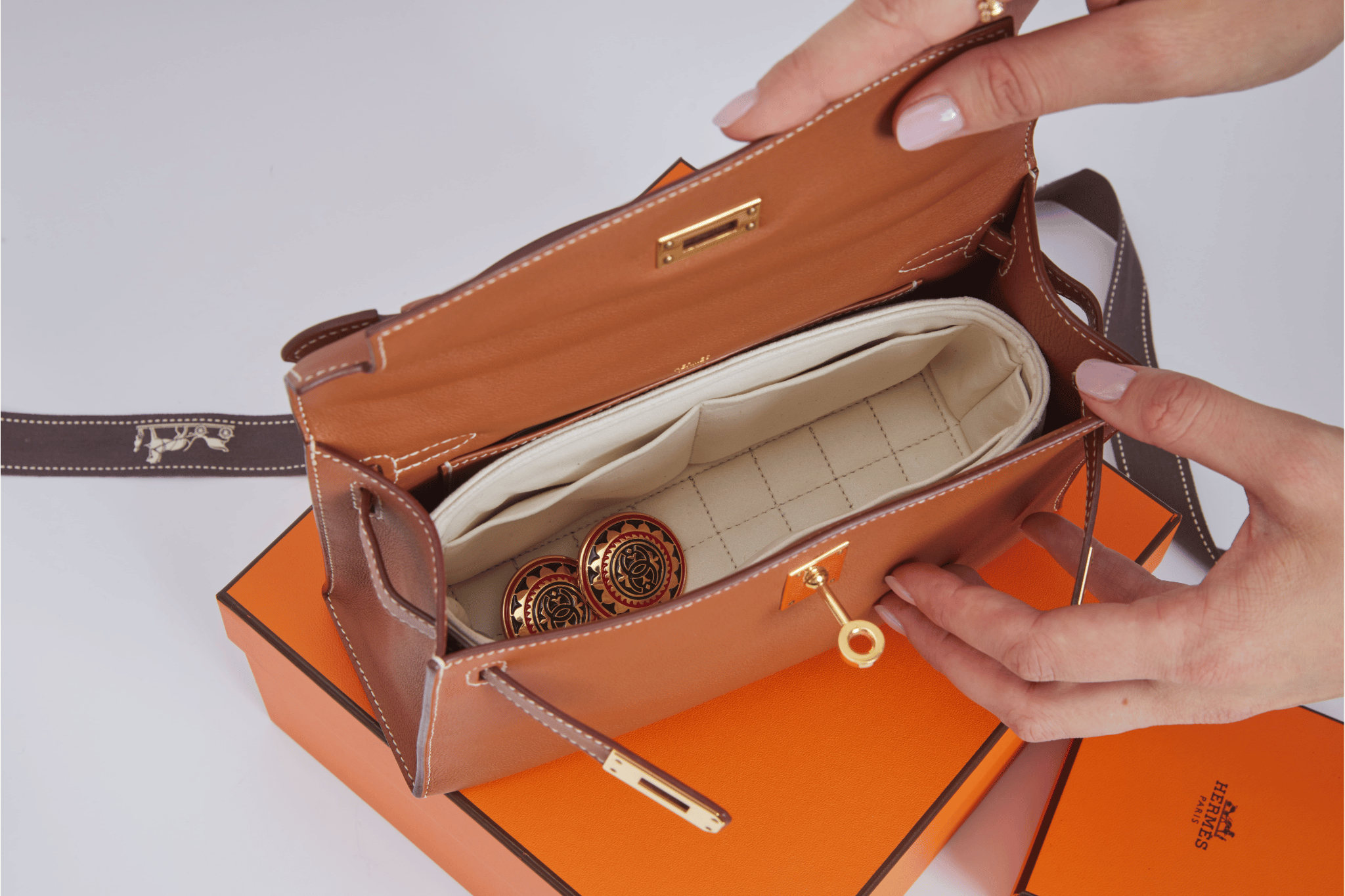 Bag Organizer for Hermès Kelly Pochette